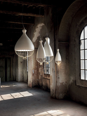 意大利Karman Le Trulle Pendant 意大利圆形石屋吊灯