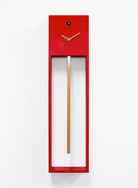 意大利Progetti咕咕钟Uaigong外公老爷钟布谷鸟挂钟表家居创意