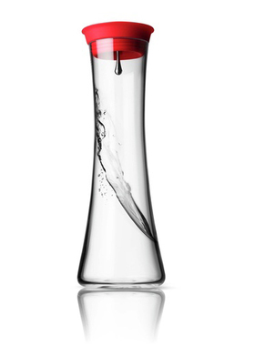 丹麦menu 新品 窈窕淑女水瓶 0.8L 蓝色盖 4662459