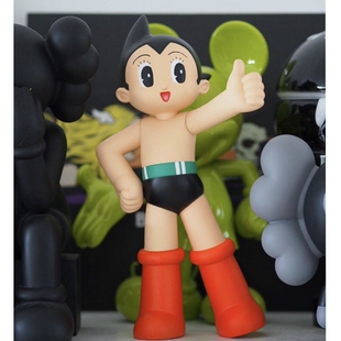 正品法国Leblon delienne 卡通天文男孩摆件潮玩阿童木公仔装饰品