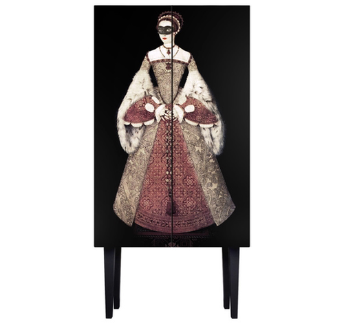 英国Mineheart Maria Cabinet 玛丽柜子橱柜 女王画像家具系列