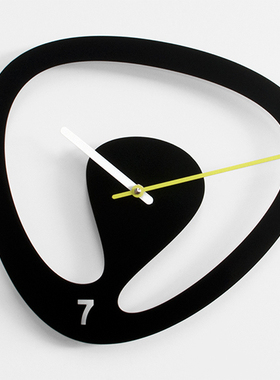意大利Progetti挂钟Seven时钟表7家居创意设计进口欧式