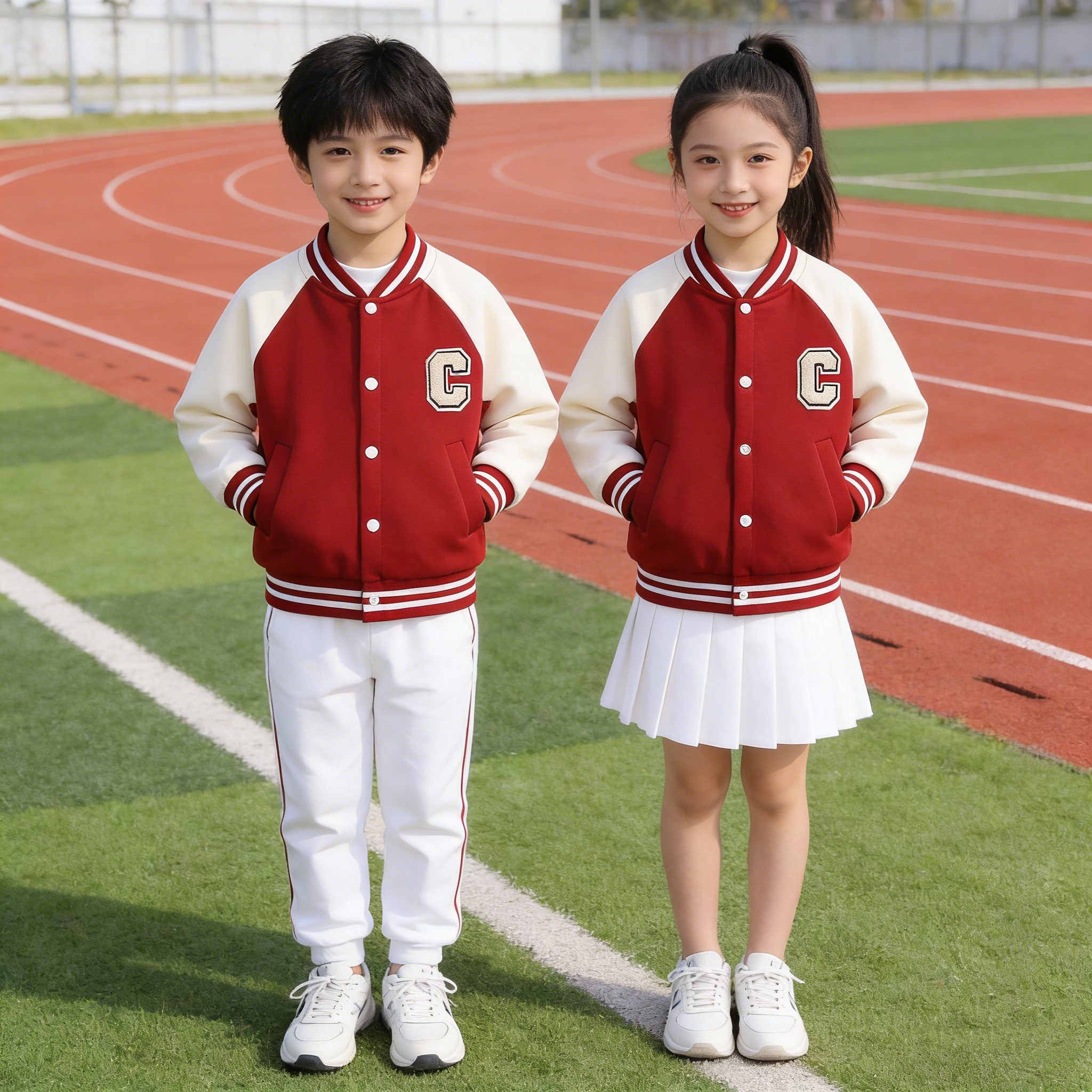 儿童棒球服春秋季新款男童休闲外套女童开衫宝宝秋装衣服夹克上衣