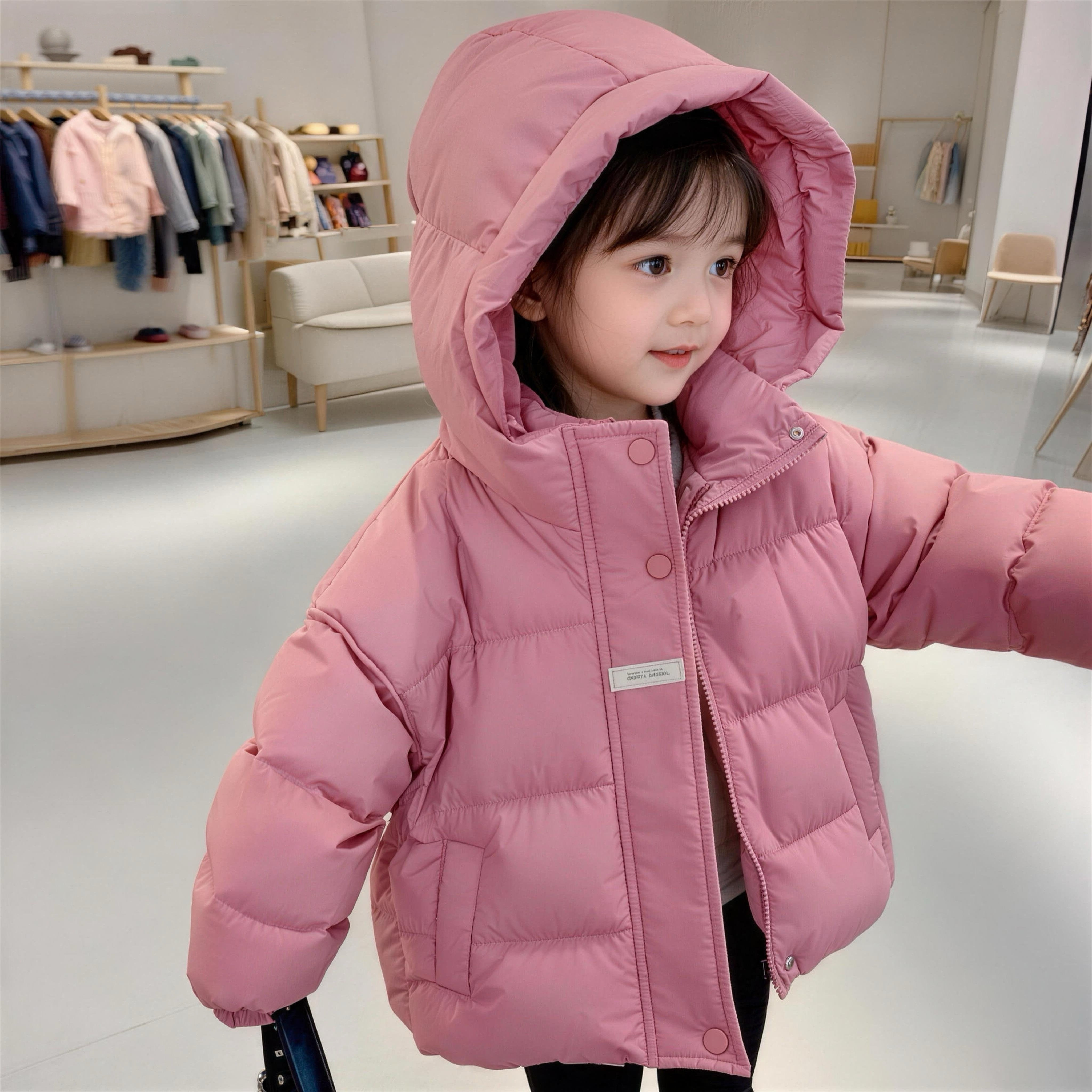 2026新款女童棉服冬装保暖外套