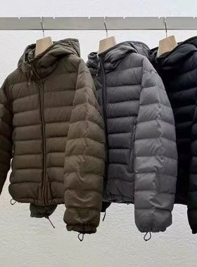高品质！statement韩国2025冬新款鹅绒保暖短款排骨羽绒服外套女