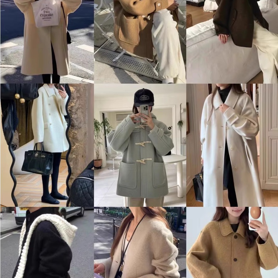 捡漏【韩国大衣合集】