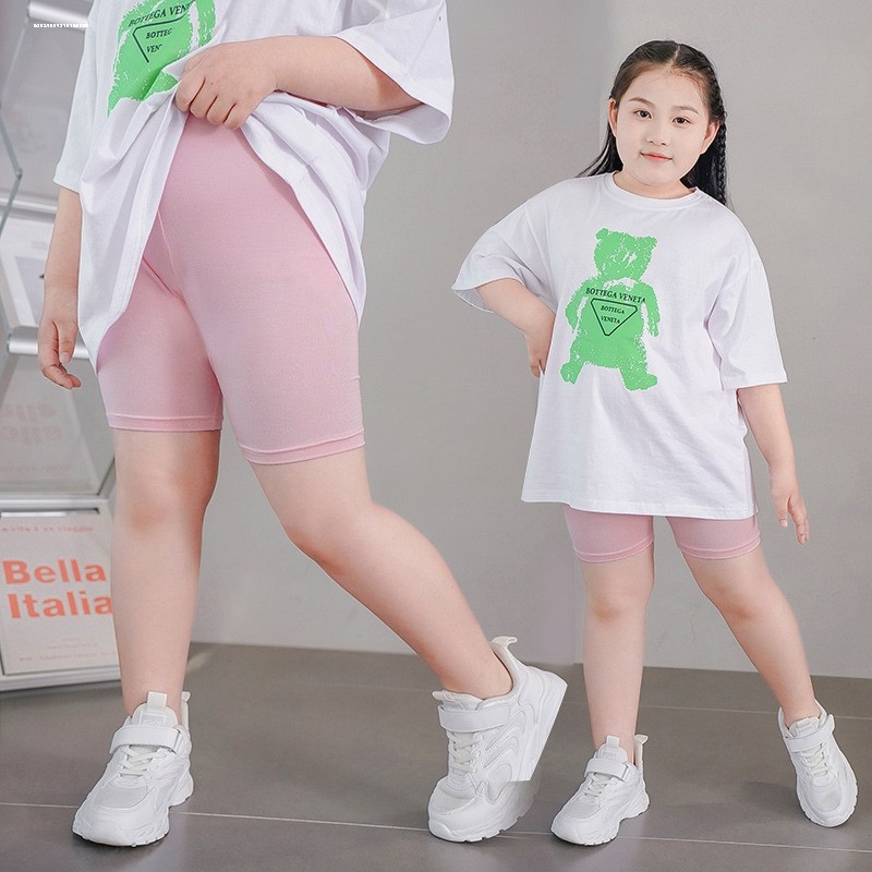 安全裤女童夏季超薄胖童儿童打底裤夏天加肥加大保险裤宝宝小女孩图片
