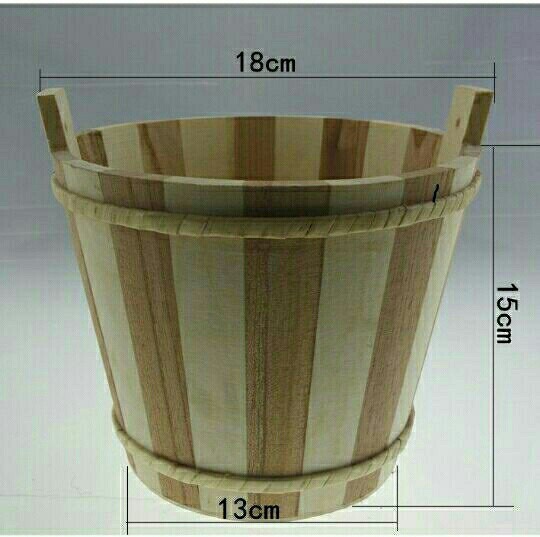 摆地摊香料桶木勺沐浴套装