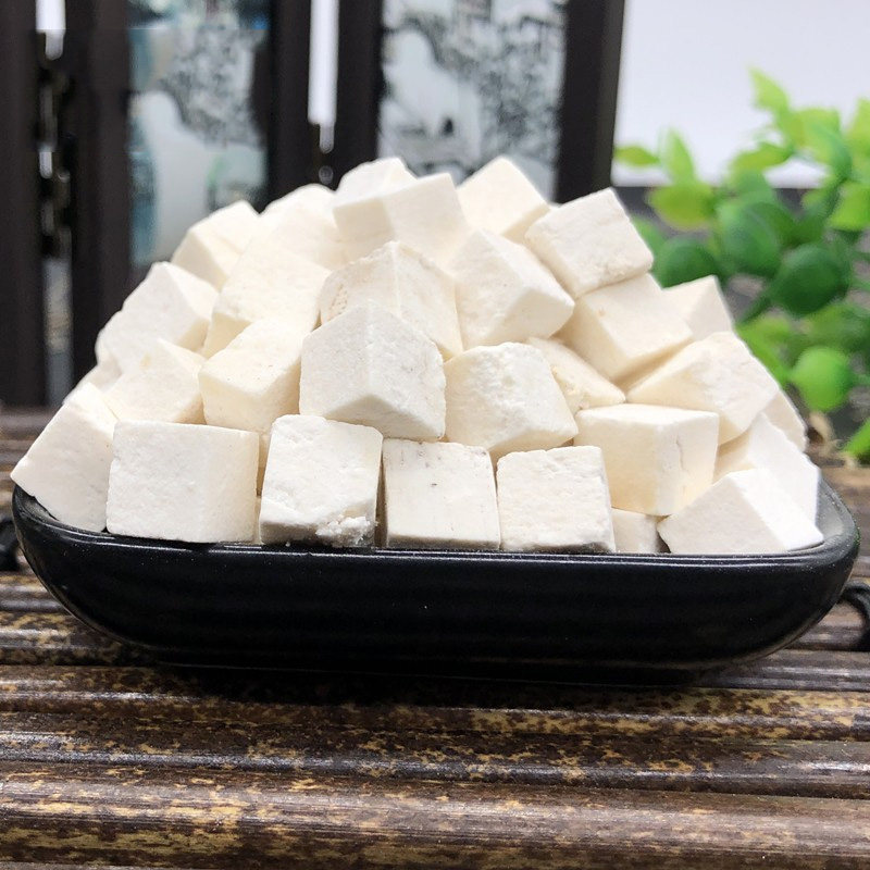 精选茯灵大别山岳西茯苓白茯苓无硫茯苓丁茯苓茶正品500克包邮
