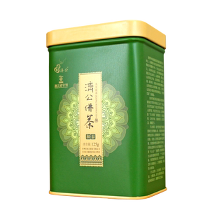 济公佛茶(和泰)天台山云雾茶罐装单罐125克高山绿茶茶叶