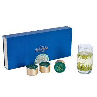 济公佛茶绿茶茶叶特级高山天台山云雾茶密封保鲜礼盒装2025新茶