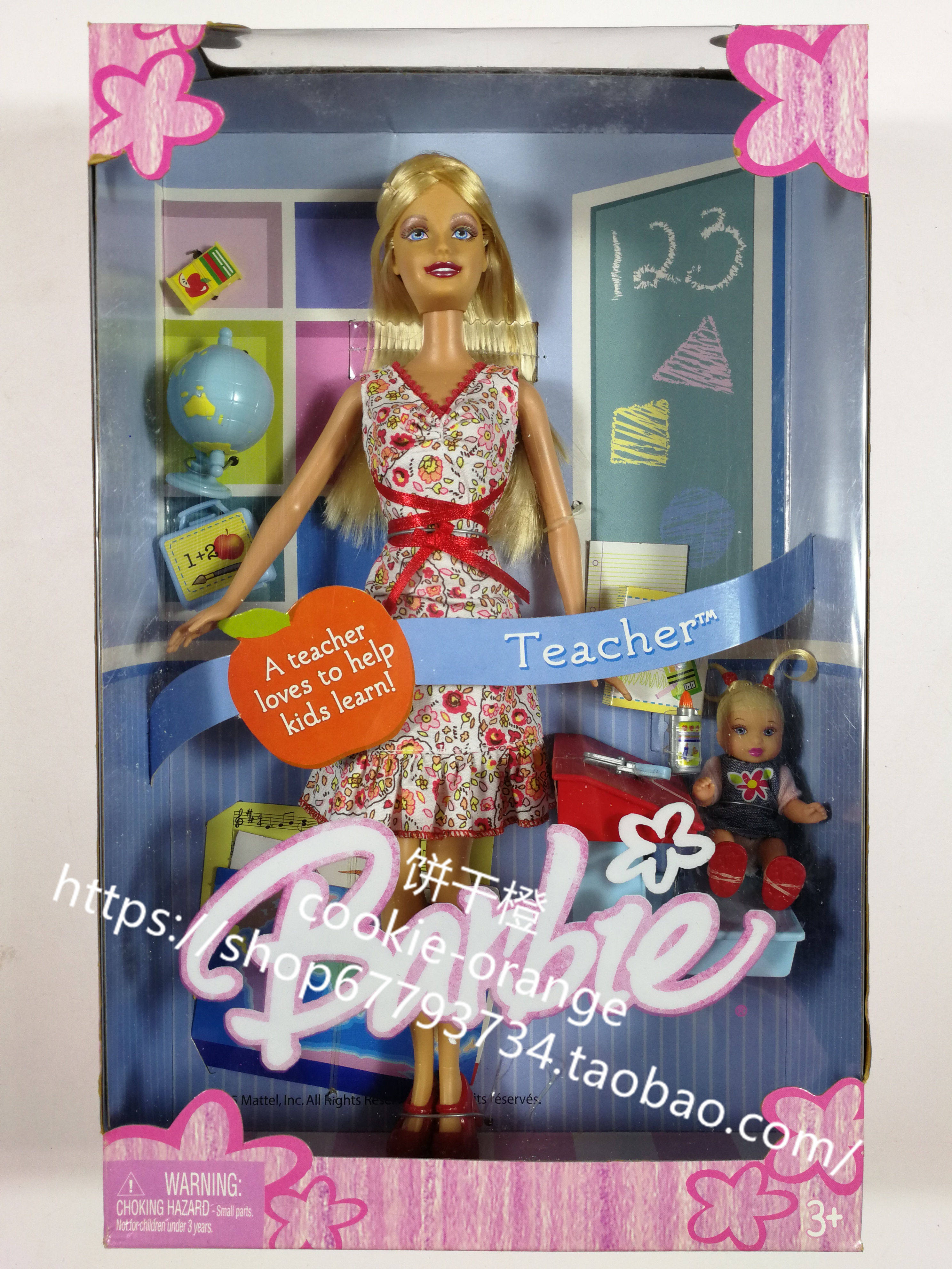 发 barbie forever teacher 教师芭比娃娃 稀少