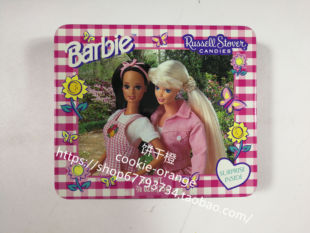 预 Barbie Russell Stover Candies 1 罗赛尔糖果芭比盒子印章