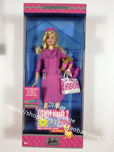 发 Barbie Legally Blonde 2 2003 律政俏佳人芭比娃娃