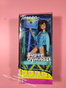 发 Barbie Super Gymnast Teresa 2001 超级体操运动员芭比娃娃