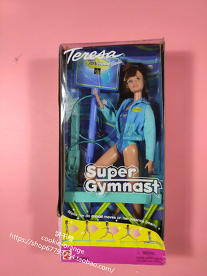 发 Barbie Super Gymnast Teresa 2001 超级体操运动员芭比娃娃