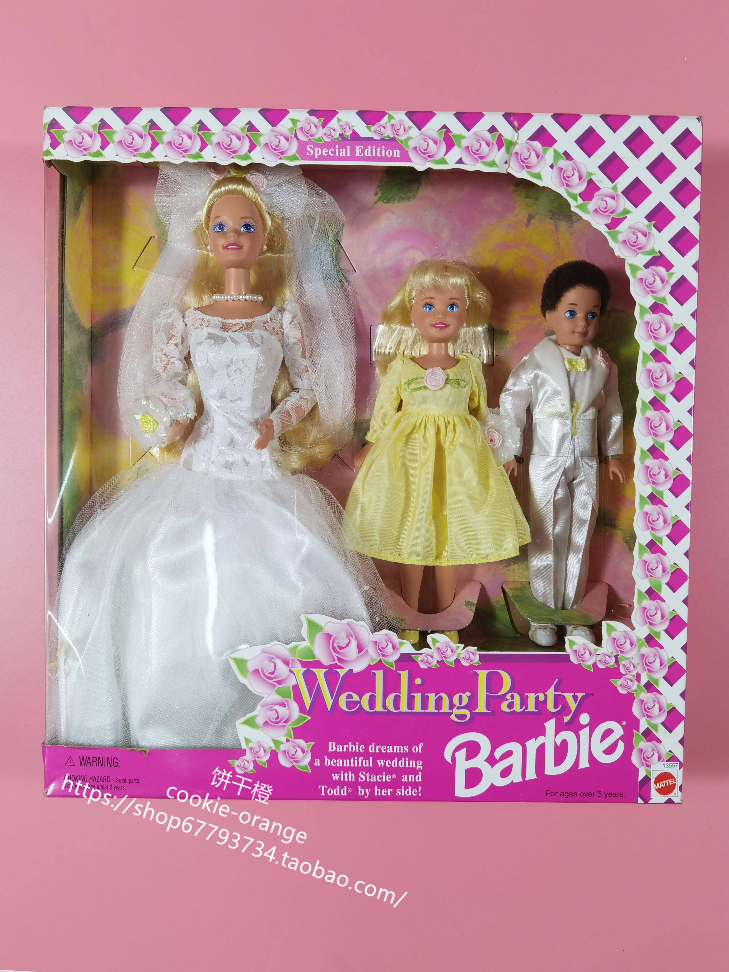 预 Barbie Wedding Party 1994 正品绝版婚礼派对芭比娃娃