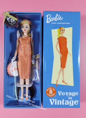 发 Barbie Convention Voyage in Vintage 2009 大会版复刻芭比
