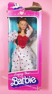 正品 You 1983 热恋芭比娃娃 绝版 Barbie 预 Loving