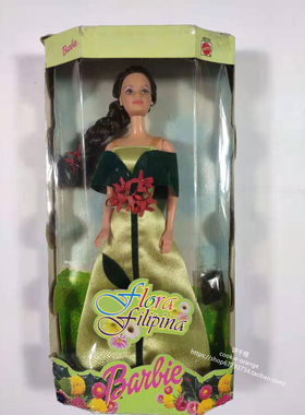 预 Barbie Flora Filipina 菲律宾花朵芭比娃娃