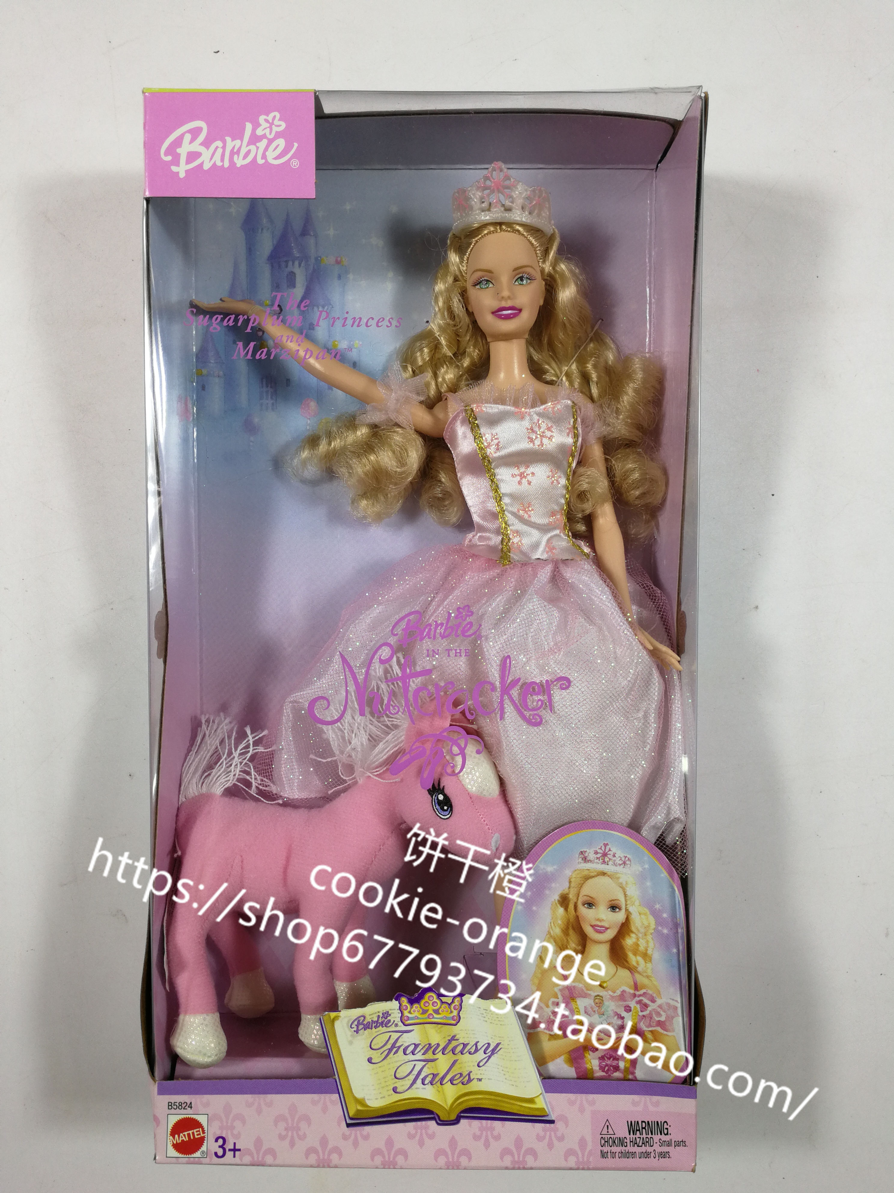 发 Barbie the Nutcracker Fantasy Tale 胡桃夹子童话幻想曲芭比