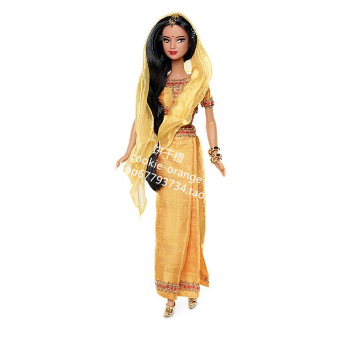 预 Barbie India Passport 2012 印度芭比 护照系列 粉标