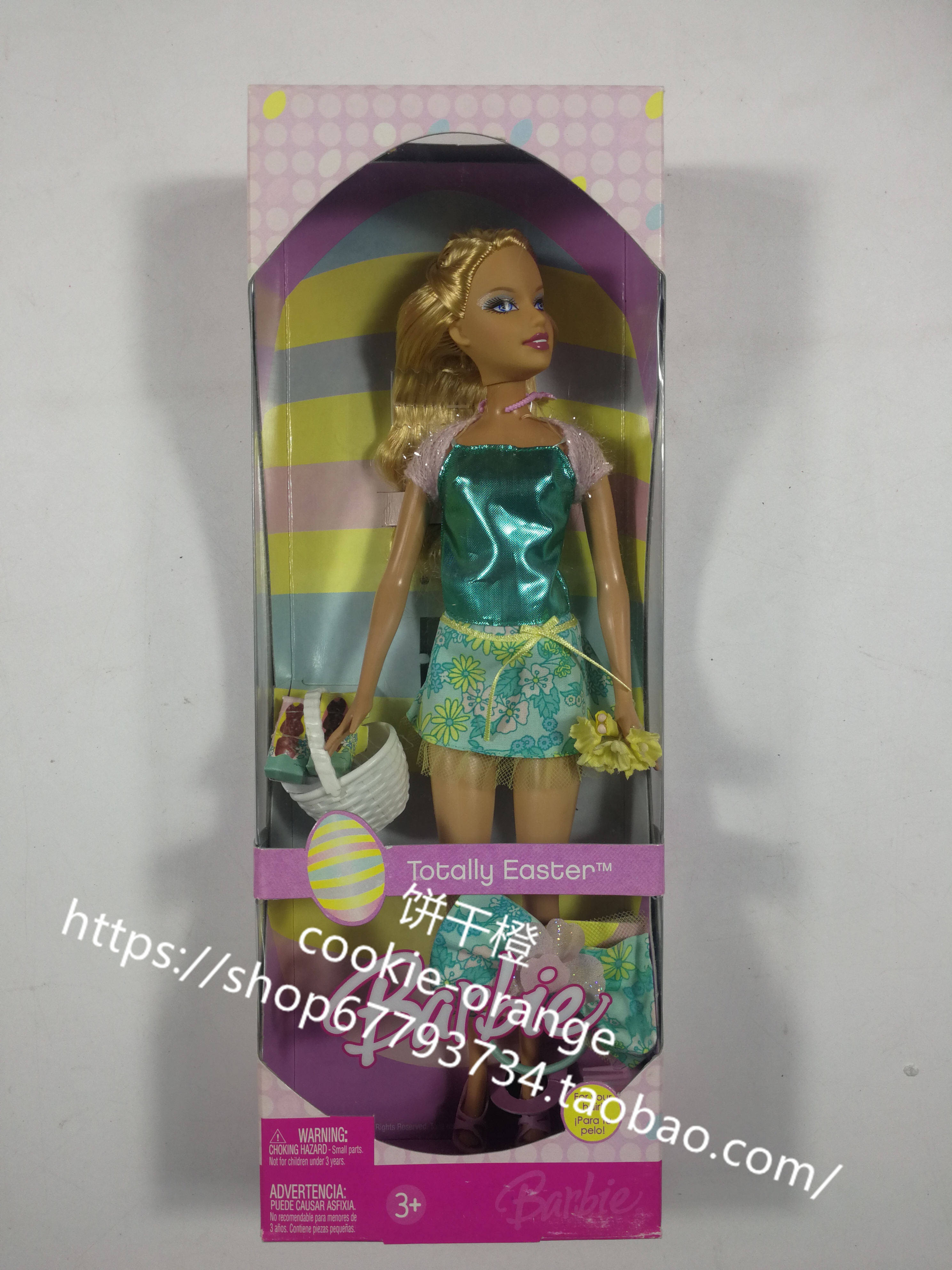 发 Barbie Totally Easter 2006 正品绝版复活节芭比娃娃
