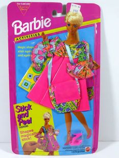 Peel 11937 芭比娃娃衣服配件 1994 Barbie Stick 发 and