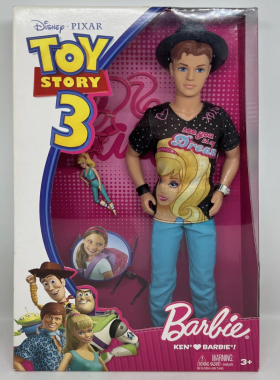 发 Disney Toy Story 3 Ken Loves Barbie 2009 玩具总动员娃娃