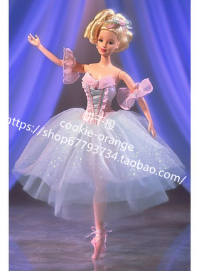 发 Barbie Nutcracker Marzipan 1998 胡桃夹子芭比娃娃