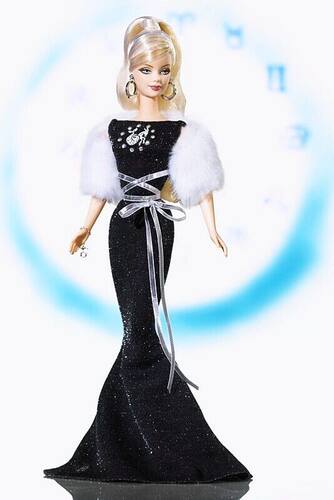 发 Barbie Capricorn 12 Zodiac 2004 十二星座之摩羯座芭比娃娃