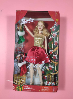 预 Barbie Home for the Holidays 2001 假日芭比娃娃