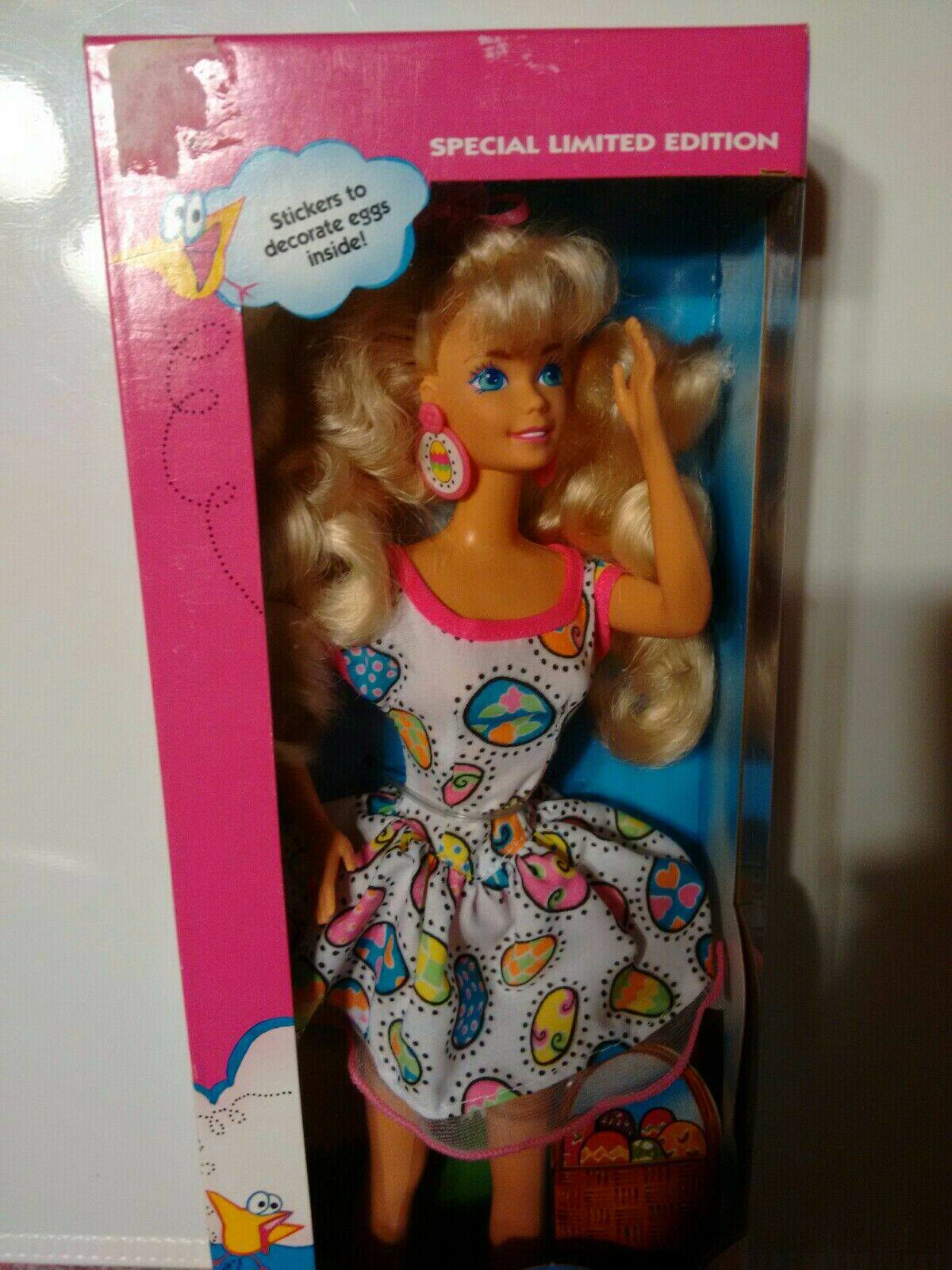 发 Barbie Easter Fun 1993 正品绝版复活节芭比娃娃
