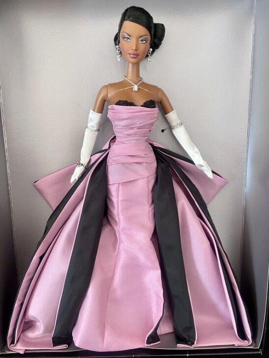 发 barbie film noir 2006 黑色电影芭比娃娃 铂金标 黑皮