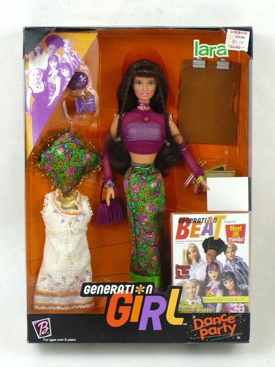 发 barbie generation girl lara dance party 1999 少女时代芭比