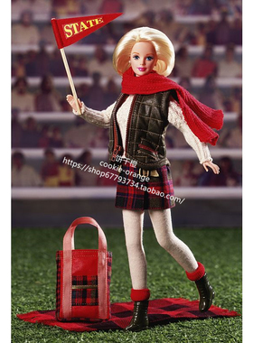 预 Barbie Millicent Roberts Goin to the Game 1996 芭比配件