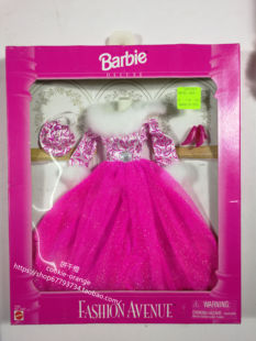 Fashion Barbie Avenue Deluxe 发 1996 14305 14307 芭比礼服裙