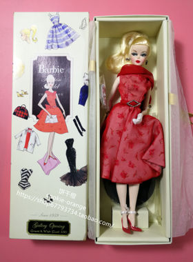 发 Barbie Gallery Opening GAW Silkstone 2010 大会版芭比娃娃