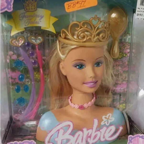 发 Barbie Fantasy Tales Styling Head 2004 童话幻想曲芭比娃娃