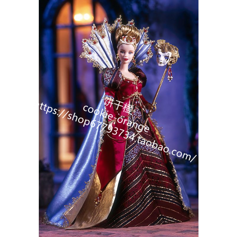 发 Barbie Venetian Opulence 2000 正品绝版假面舞会芭比娃娃
