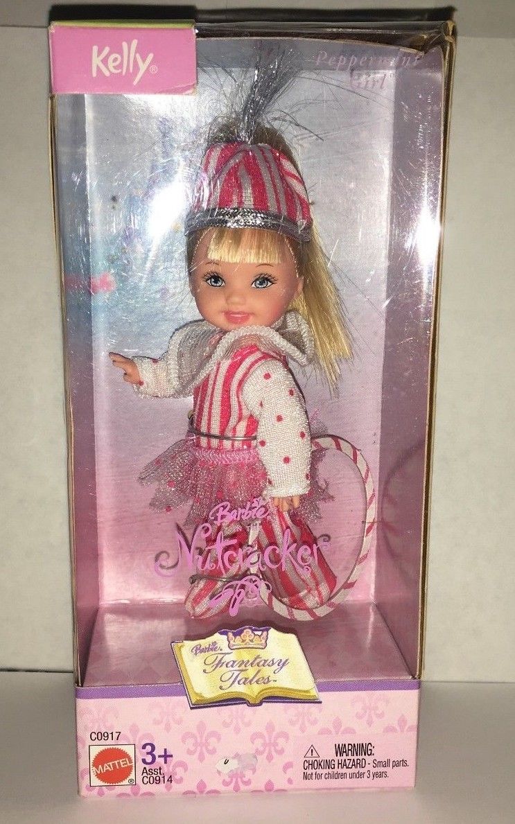 预 Barbie Nutcracker Kelly胡桃夹子童话幻想曲糖果女孩凯莉