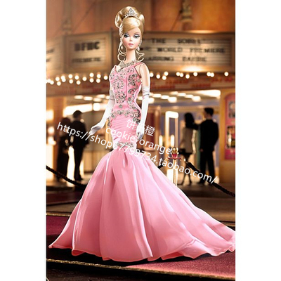 预 Barbie The Soiree Silkstone 2007 社交舞会芭比ST 铂金标