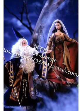 发 Ken Barbie Merlin Morgan Le Fay 2000 梅林摩根芭比肯