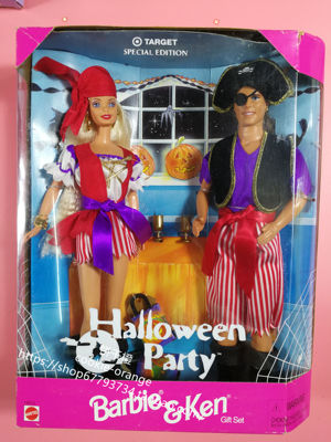 发 Barbie Ken Halloween Party 1998 万圣节 芭比娃娃 肯
