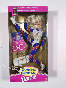 发 Barbie Gymnast 1996 体操运动员芭比娃娃