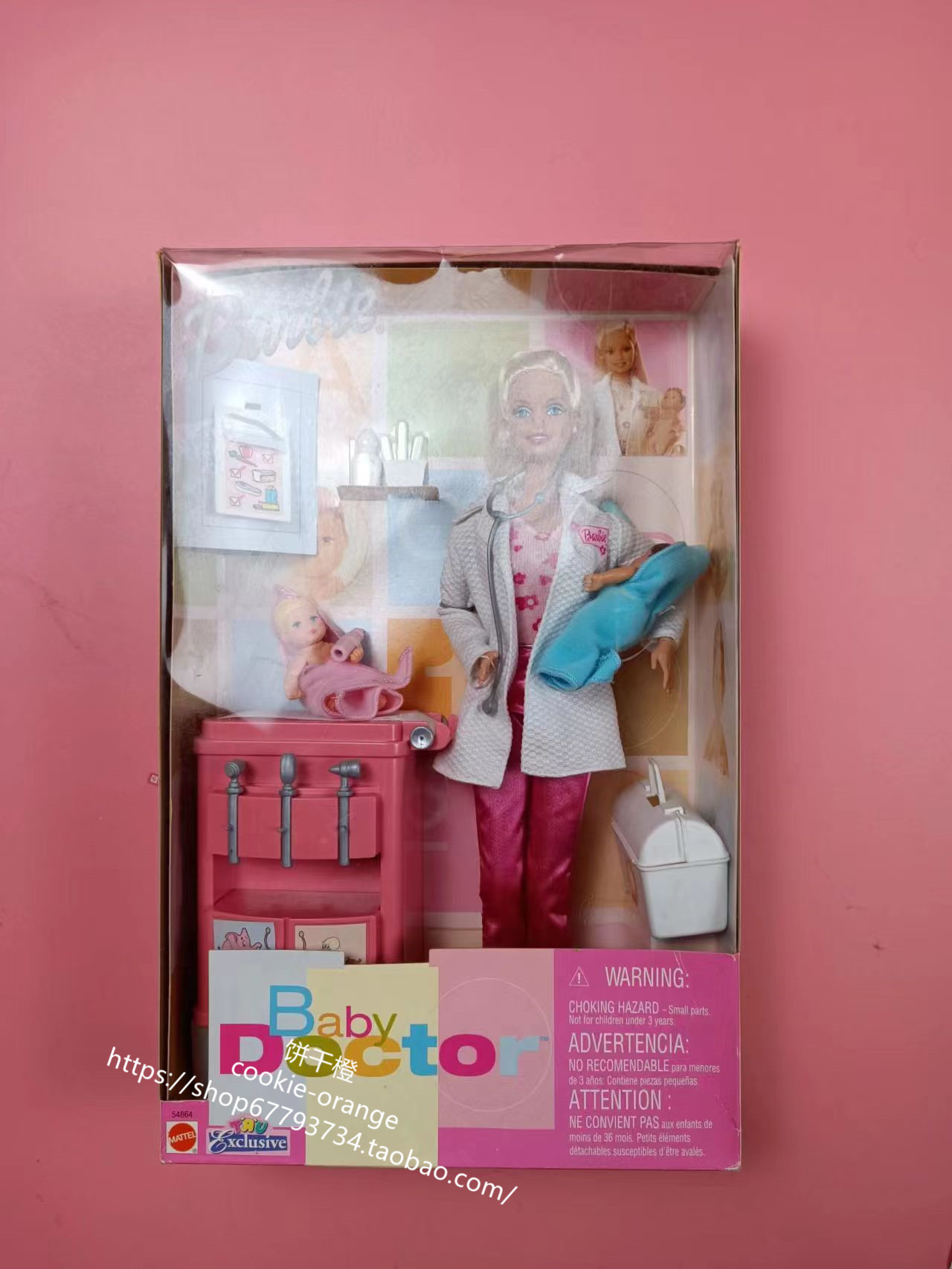Barbie正品绝版医生芭比娃娃