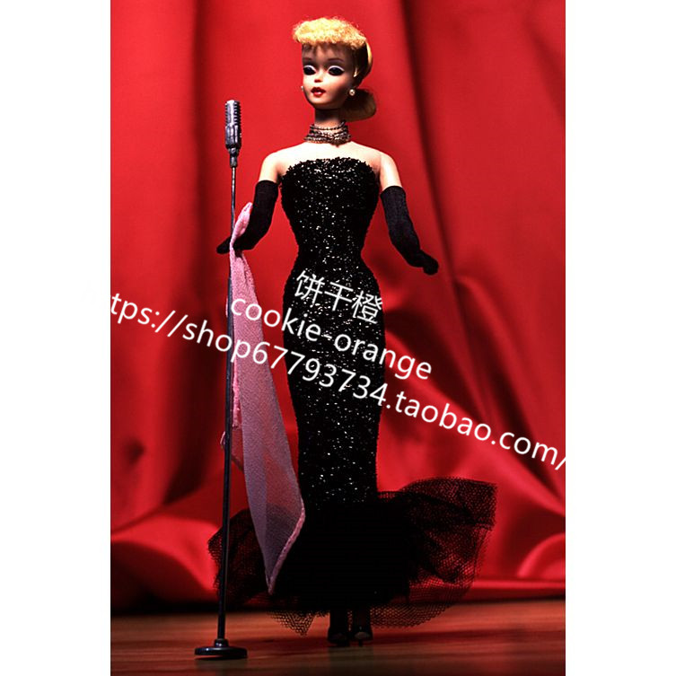 BARBIE正品芭比陶瓷娃娃
