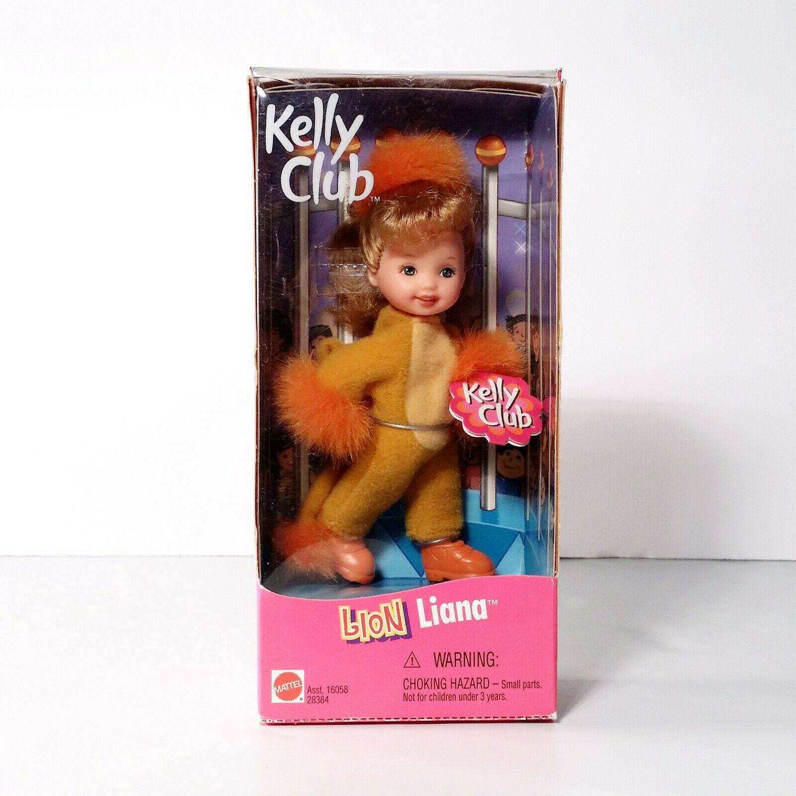 预 Barbie Kelly Club Lion Liana 2000 凯莉俱乐部可爱动物狮子