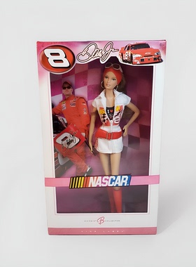 发 Barbie Nascar Dale Earnhardt Jr 2006 纳斯卡赛车芭比娃娃