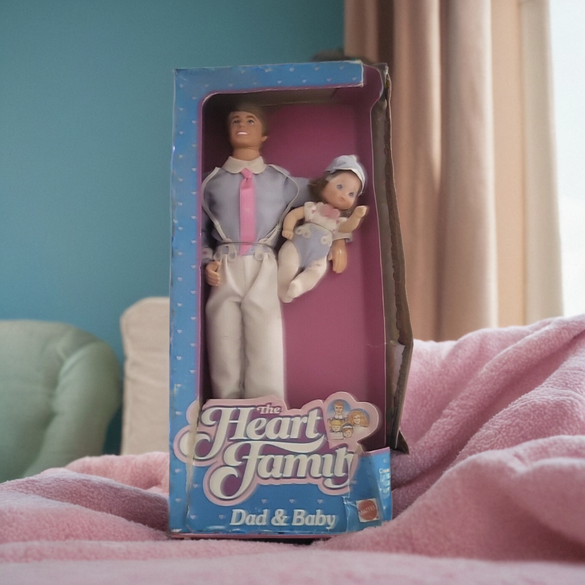 发 The Heart Family Dad and Baby 9079 1984 娃娃肯 婴儿